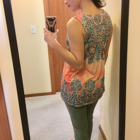 Oneworld Boho Sleeveless Top - Picture 5 of 5